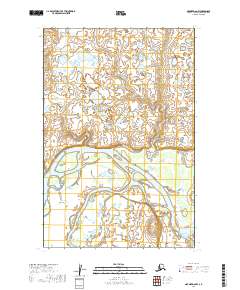 Naknek D-6 NW, AK — USGS 7.5-minute topo (2019)