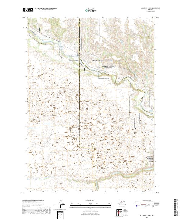 Muleshoe Creek, NE — USGS 7.5-minute topo (2021)