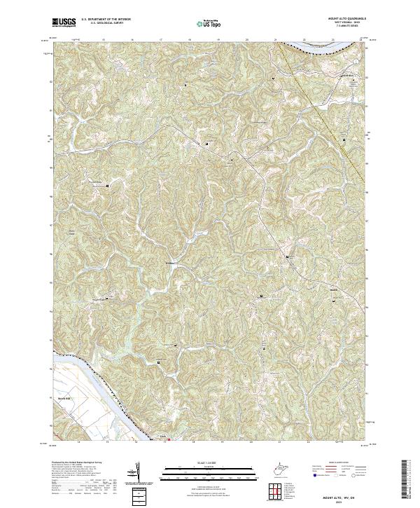 Mount Alto, WV-OH — USGS 7.5-minute topo (2023)
