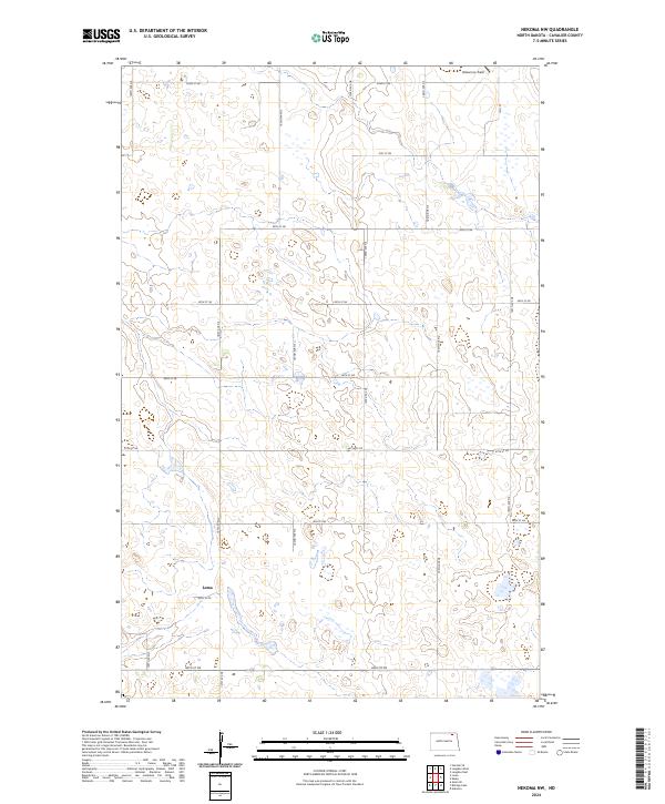Nekoma NW, ND — USGS 7.5-minute topo (2024)