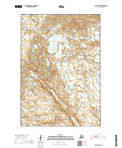 Ugashik D-4 SE, AK — USGS 7.5-minute topo (2019)