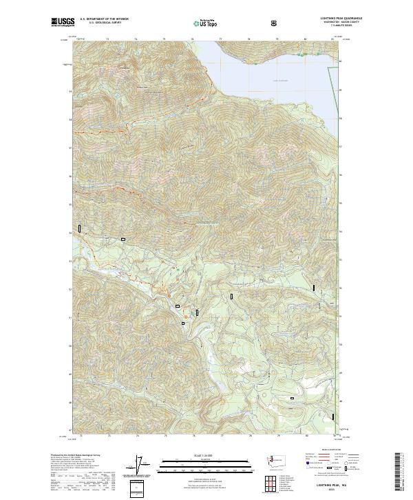 Lightning Peak, WA — USGS 7.5-minute topo (2023)