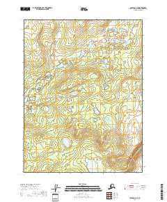 Coleen A-6 NE, AK — USGS 7.5-minute topo (2018)