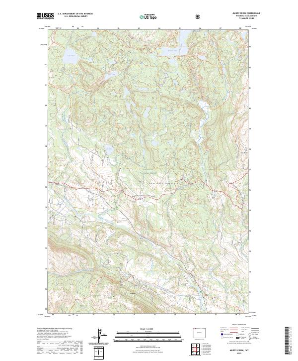 Muddy Creek, WY — USGS 7.5-minute topo (2023)
