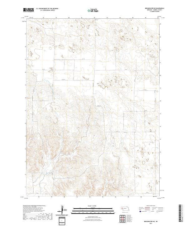 Broadwater NE, NE — USGS 7.5-minute topo (2021)