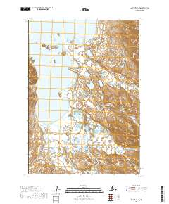 Ugashik B-3 NE, AK — USGS 7.5-minute topo (2019)