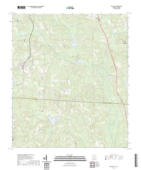 Metcalf, GA-FL — USGS 7.5-minute topo (2024)