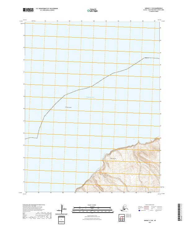 Umnak C-1 SW, AK — USGS 7.5-minute topo (2021)