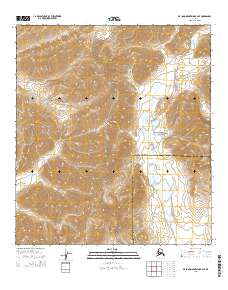 De Long Mountains B-2 SE, AK — USGS 7.5-minute topo (2015)
