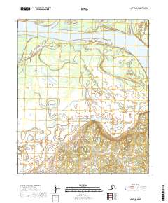 Nulato D-4 SE, AK — USGS 7.5-minute topo (2017)