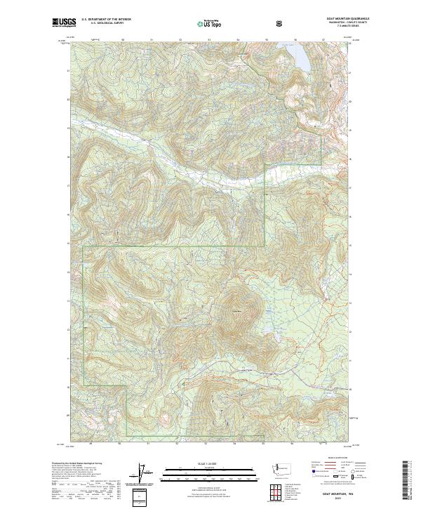 Goat Mountain, WA — USGS 7.5-minute topo (2023)