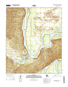Kateel River A-4 SE, AK — USGS 7.5-minute topo (2015)