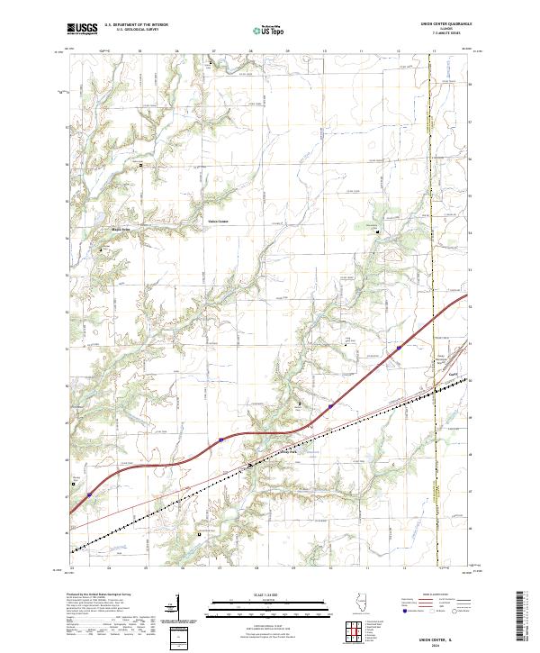 Union Center, IL — USGS 7.5-minute topo (2024)