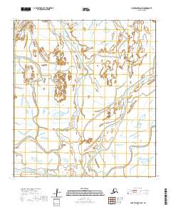 Saint Michael A-5 SE, AK — USGS 7.5-minute topo (2020)