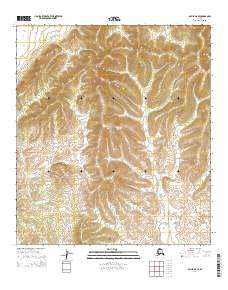 Ophir D-6 SE, AK — USGS 7.5-minute topo (2014)