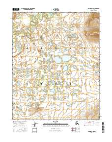 Hughes B-4 SE, AK — USGS 7.5-minute topo (2016)