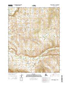 Baird Mountains A-1 SW, AK — USGS 7.5-minute topo (2015)