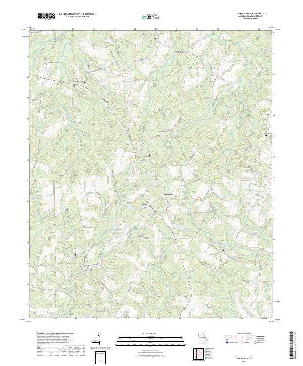 Canoochee, GA — USGS 7.5-minute topo (2024)