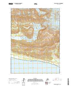 Bering Glacier A-3 SW, AK — USGS 7.5-minute topo (2017)
