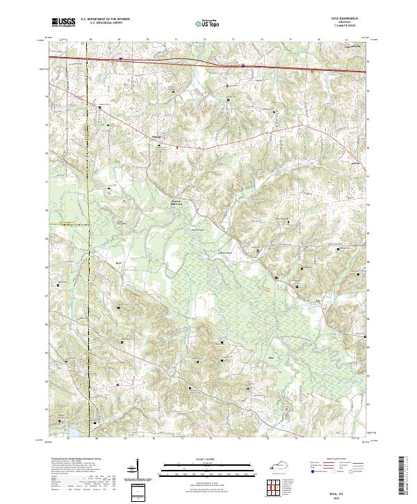 Elva, KY — USGS 7.5-minute topo (2022)