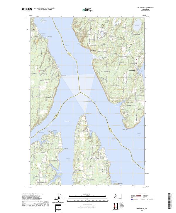 Longbranch, WA — USGS 7.5-minute topo (2023)