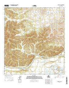 Ophir B-6 SE, AK — USGS 7.5-minute topo (2014)