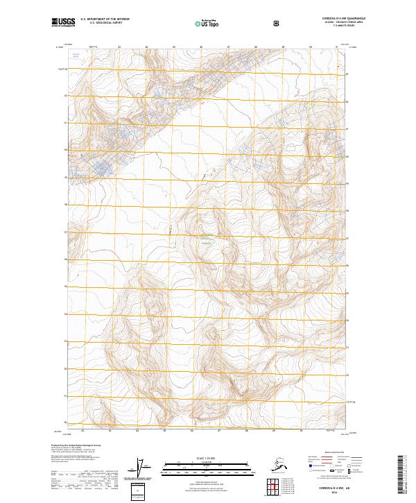Cordova D-4 NW, AK — USGS 7.5-minute topo (2024)