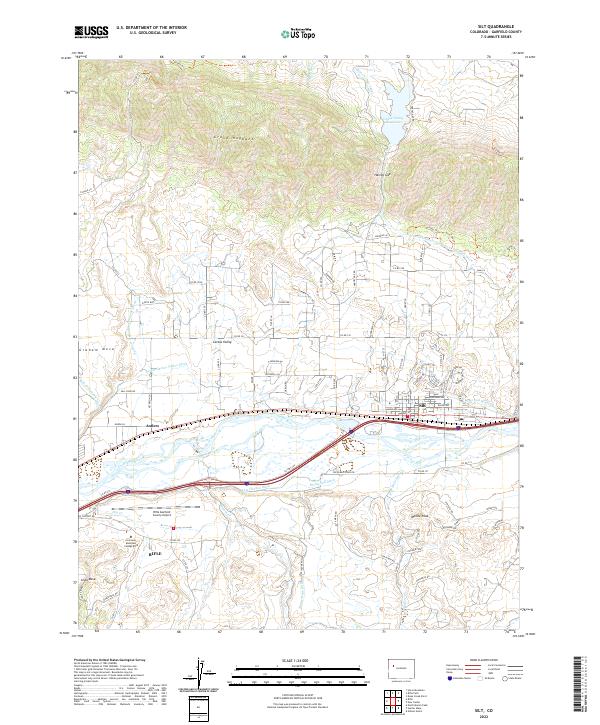 Silt, CO — USGS 7.5-minute topo (2022)