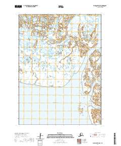 Baird Inlet B-8 SE, AK — USGS 7.5-minute topo (2020)