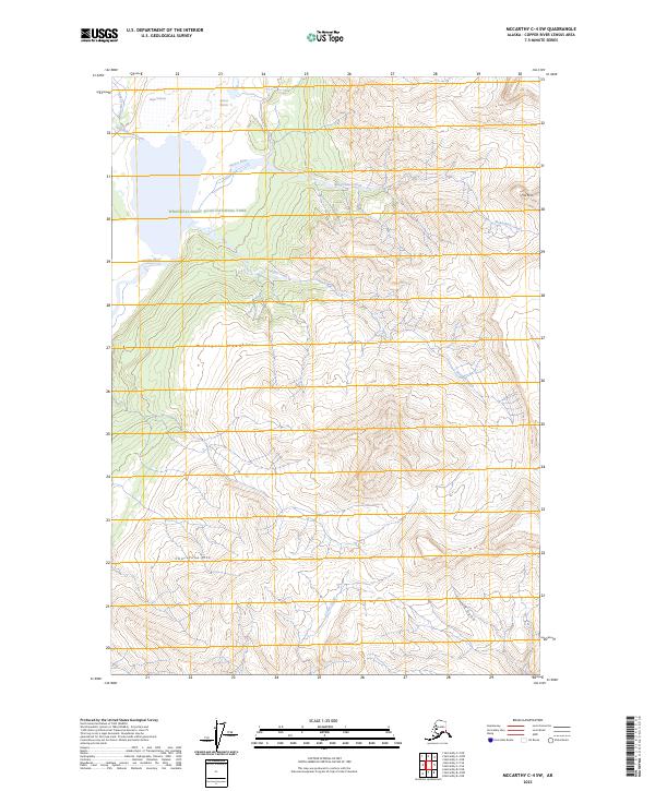 McCarthy C-4 SW, AK — USGS 7.5-minute topo (2023)