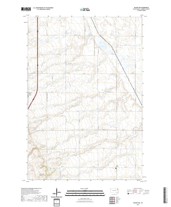 Wilmot NW, SD — USGS 7.5-minute topo (2021)