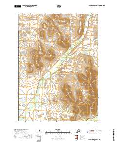 Taylor Mountains B-1 NE, AK — USGS 7.5-minute topo (2019)