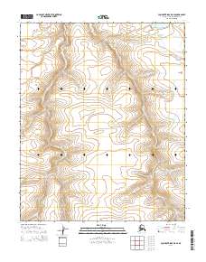 Lookout Ridge D-5 SE, AK — USGS 7.5-minute topo (2014)