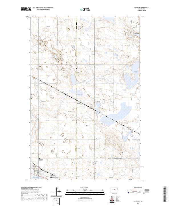 Anamoose, ND — USGS 7.5-minute topo (2024)