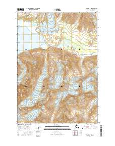 Tyonek A-7 NE, AK — USGS 7.5-minute topo (2016)