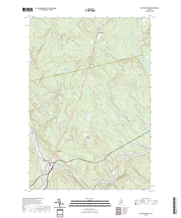 Mattawamkeag, ME — USGS 7.5-minute topo (2024)