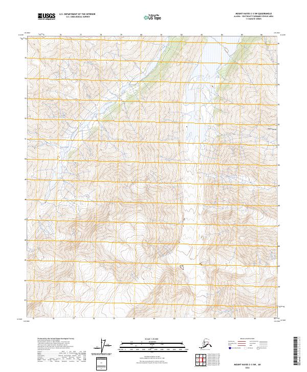 Mount Hayes C-3 SW, AK — USGS 7.5-minute topo (2024)