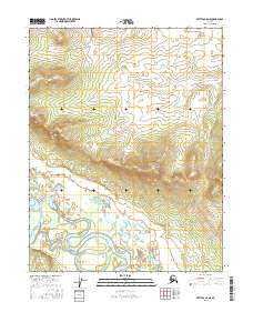 Bettles C-6 NE, AK — USGS 7.5-minute topo (2016)