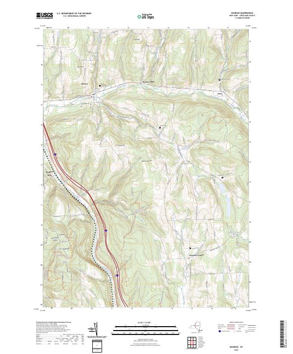 McGraw, NY — USGS 7.5-minute topo (2023)