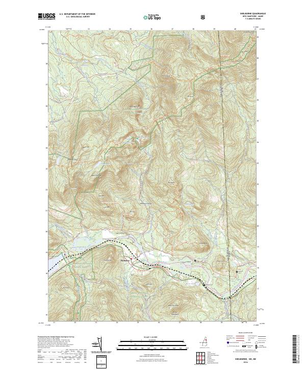 Shelburne, NH-ME — USGS 7.5-minute topo (2024)