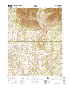 Hughes C-5 SW, AK — USGS 7.5-minute topo (2016)