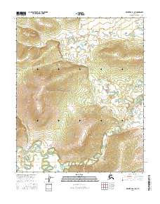 Melozitna C-1 NE, AK — USGS 7.5-minute topo (2016)