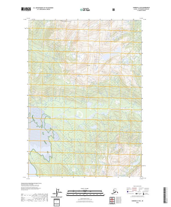 Sumdum A-4 NE, AK — USGS 7.5-minute topo (2024)