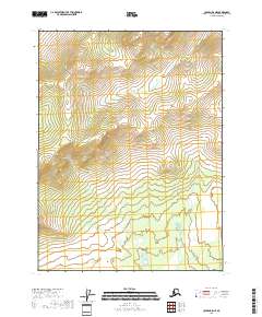 Coleen B-5 NE, AK — USGS 7.5-minute topo (2018)