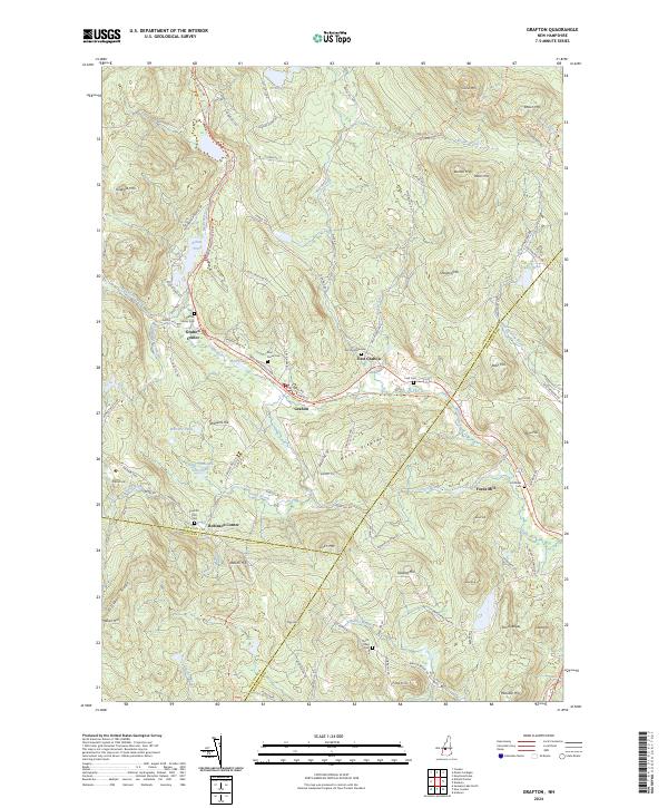 Grafton, NH — USGS 7.5-minute topo (2024)