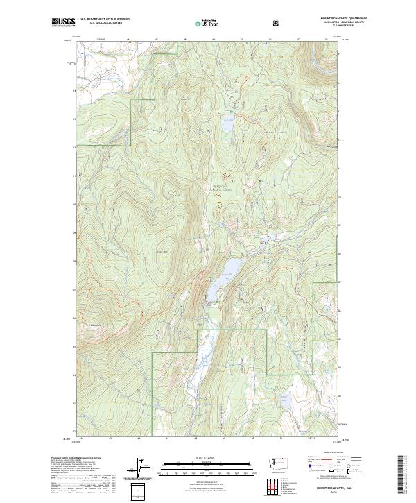 Mount Bonaparte, WA — USGS 7.5-minute topo (2023)