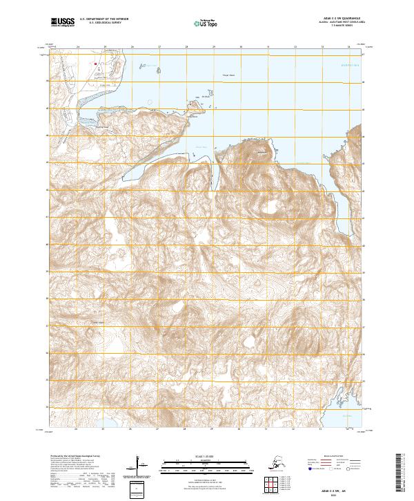 Adak C-2 SW, AK — USGS 7.5-minute topo (2021)