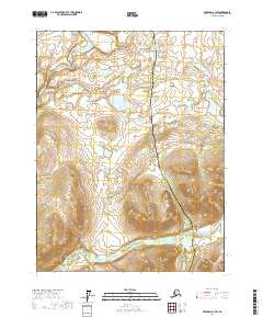 Wiseman A-1 SW, AK — USGS 7.5-minute topo (2017)