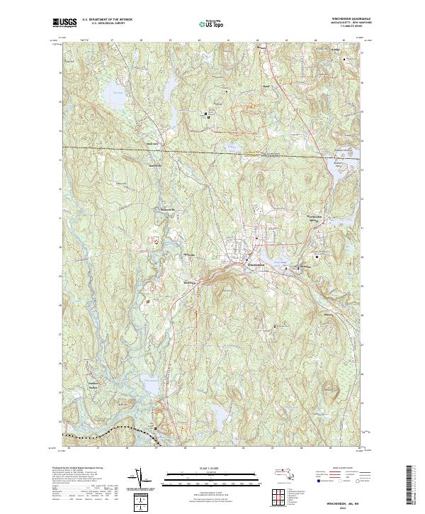 Winchendon, MA-NH — USGS 7.5-minute topo (2024)