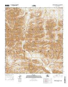 Misheguk Mountain C-1 SW, AK — USGS 7.5-minute topo (2015)